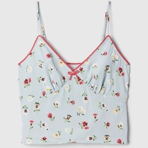 Gap × DÔEN Cropped Floral Cami
